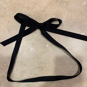 Black Gucci Ribbon